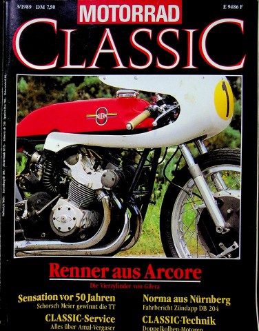 Deckblatt Motorrad Classic (03/1989)
